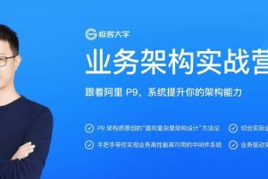 极客大学业务架构实战训练营