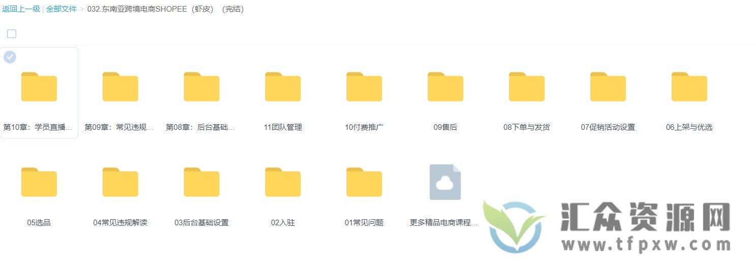 猫课-SHOPEE虾皮全套视频教程插图2