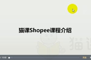 猫课SHOPEE运营教程---东南亚跨境电商SHOPEE