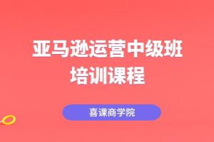 喜课商学院《亚马逊运营中级班》