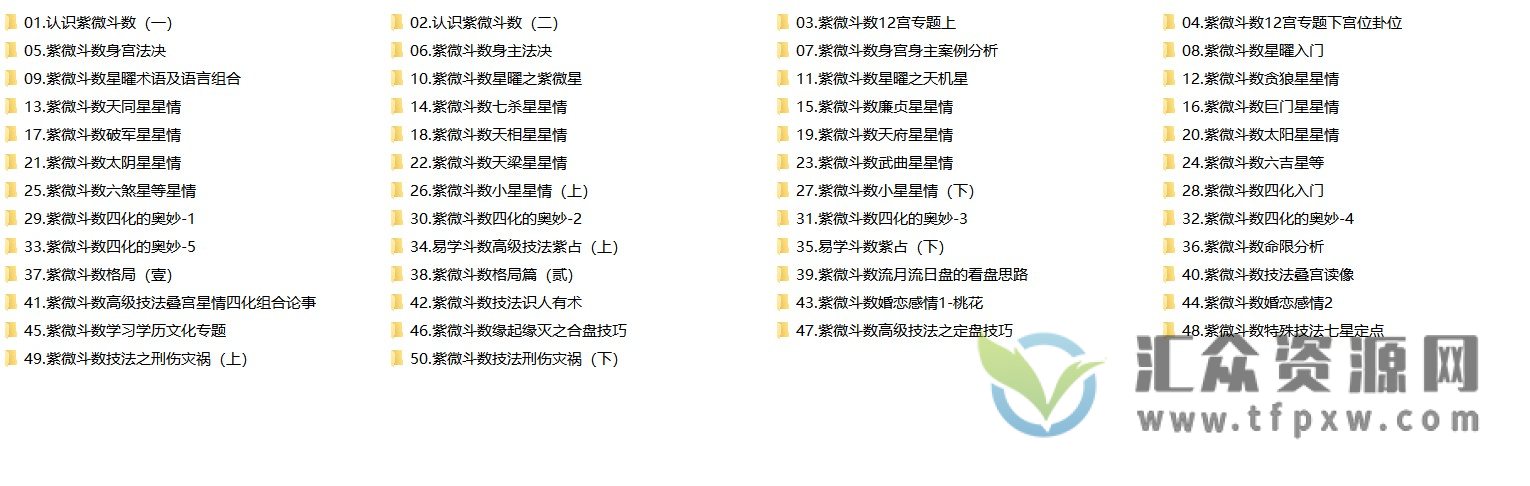 龙眠山人《紫微斗数完整版》直播视频+音频课+PDF课件插图3