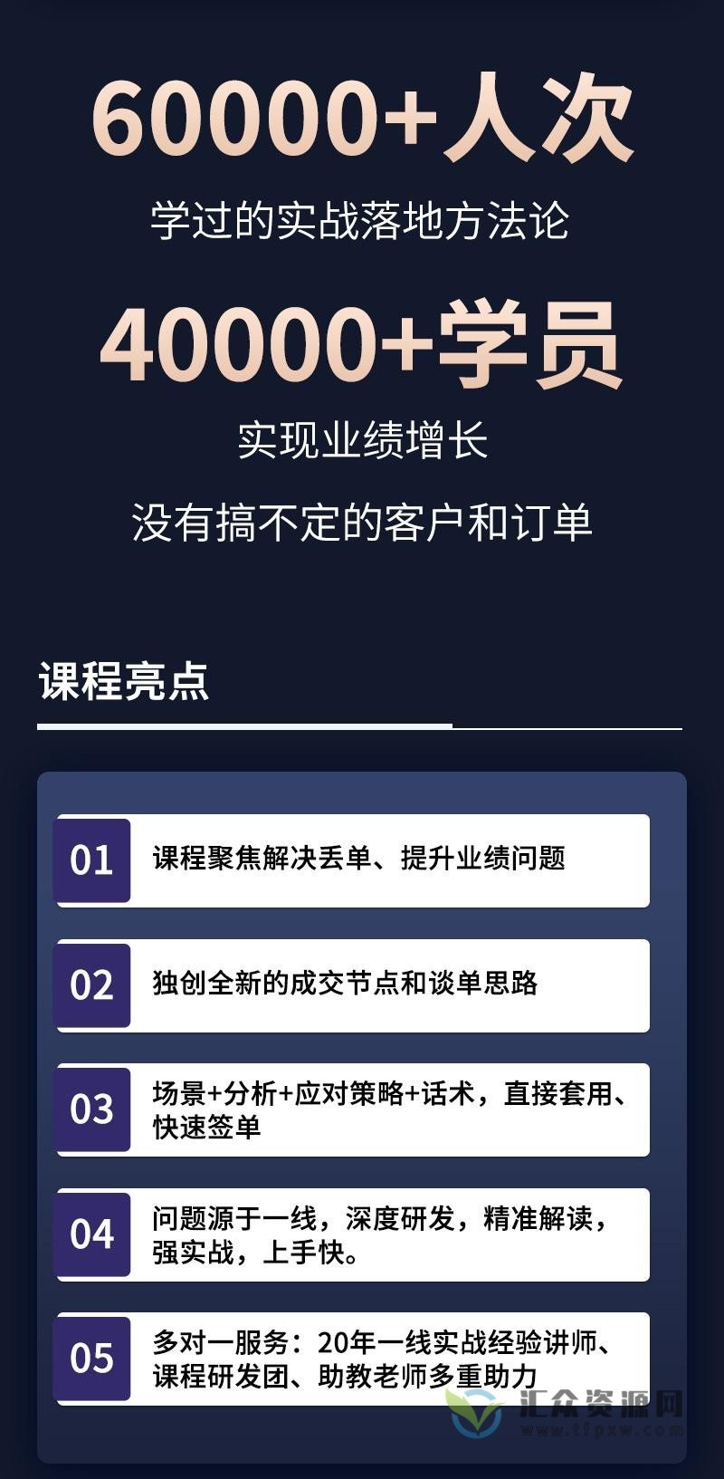 小伟老师：业绩增长36技，高效签单必须掌握的36个绝杀技插图2