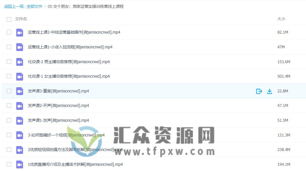 交个朋友：商家运营实操训练营线上课程插图1