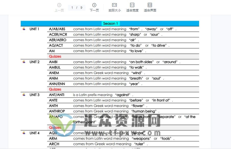 词汇倍增计划一到四季(pdf文档)插图1 词汇倍增计划一到四季(pdf文档)插图1