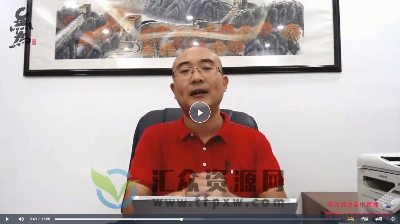 无为金融－小阳潜伏建仓（7视频）插图