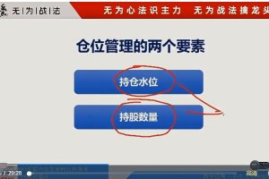 无为金融－逃顶抄底必修课6节视频