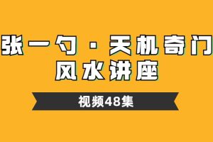 张一勺天机奇门风水讲座视频48集