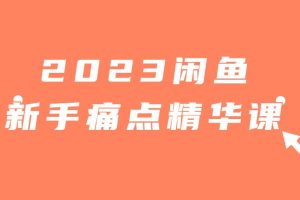 2023闲鱼新手痛点精华课程（18节课）