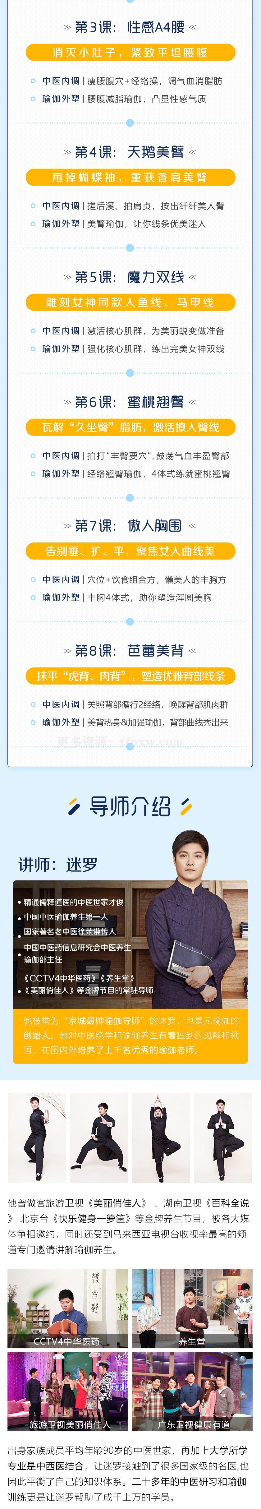 迷罗中医·内调体态 瑜伽·外塑体态-双修课，塑体态 提气质插图1