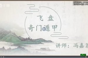 冯嘉茗 飞盘奇门遁甲35集视频