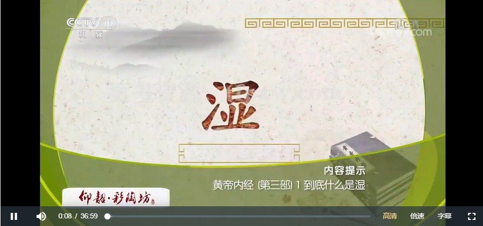 百家讲坛《黄帝内经（第三部）》 翟双庆（20集全）插图