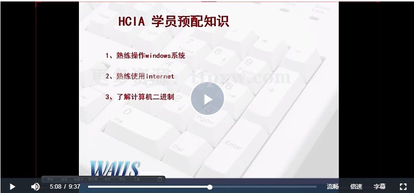 华为数通HCIA视频47讲（华E思蔡）插图