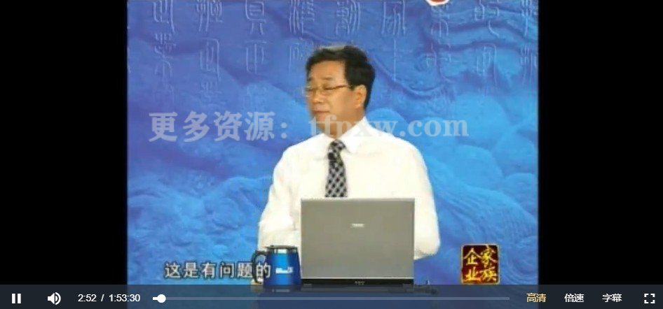 郭凡生-家族企业的管理制度 视频9集插图 郭凡生-家族企业的管理制度 视频9集插图