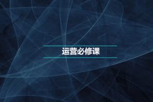 星雪·淘系进阶课程，快速提升突破技能流量瓶颈必备（更新2023年5月）