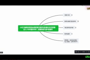 小红书虚拟项目私域变现，无需开店0粉0元无货源，长期项自可多号操作【揭秘】