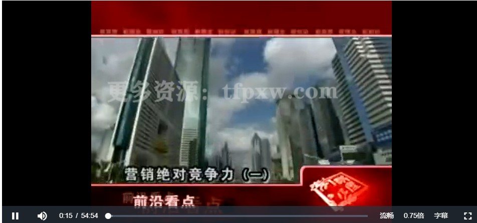 路长全-营销绝对竞争力～5集视频插图