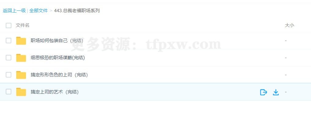 总裁老福职场系列课程合集 搞定上司的艺术+细思极恐的职场谋略 +搞定形形色色的上司+职场如何包装自己插图