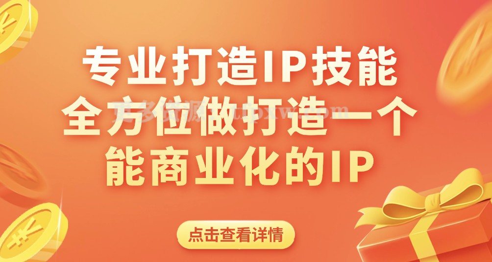 打爆·个人IP底层实战课，成熟专业的打造IP技能 全方位带你做成能商业化IP插图