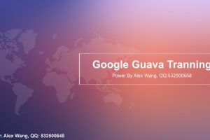 Google Guava深入浅出实战课
