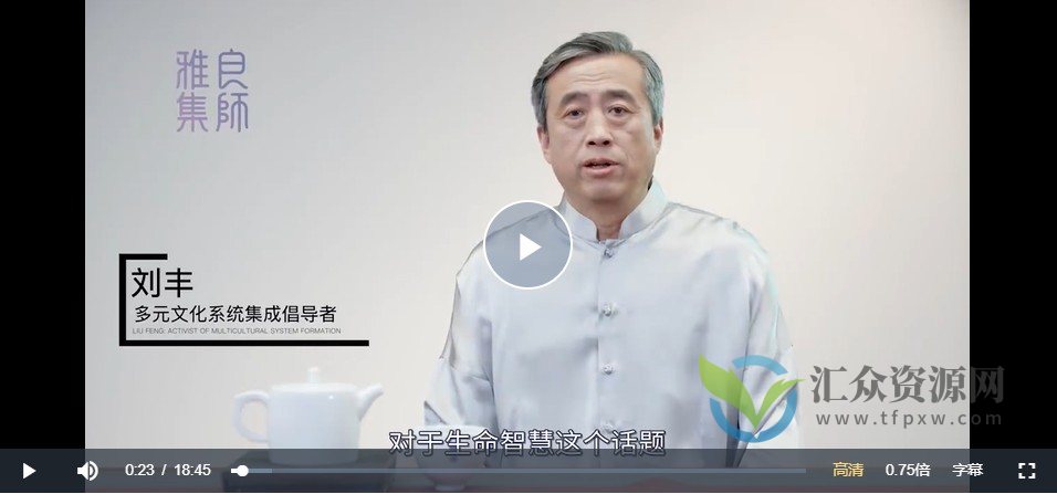 刘丰用好直觉,把握人生关键时刻(视频9集)插图 刘丰用好直觉,把握人生关键时刻(视频9集)插图