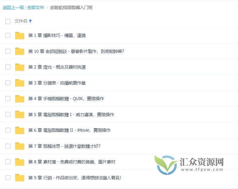 武敬凱视频剪辑入门班插图1