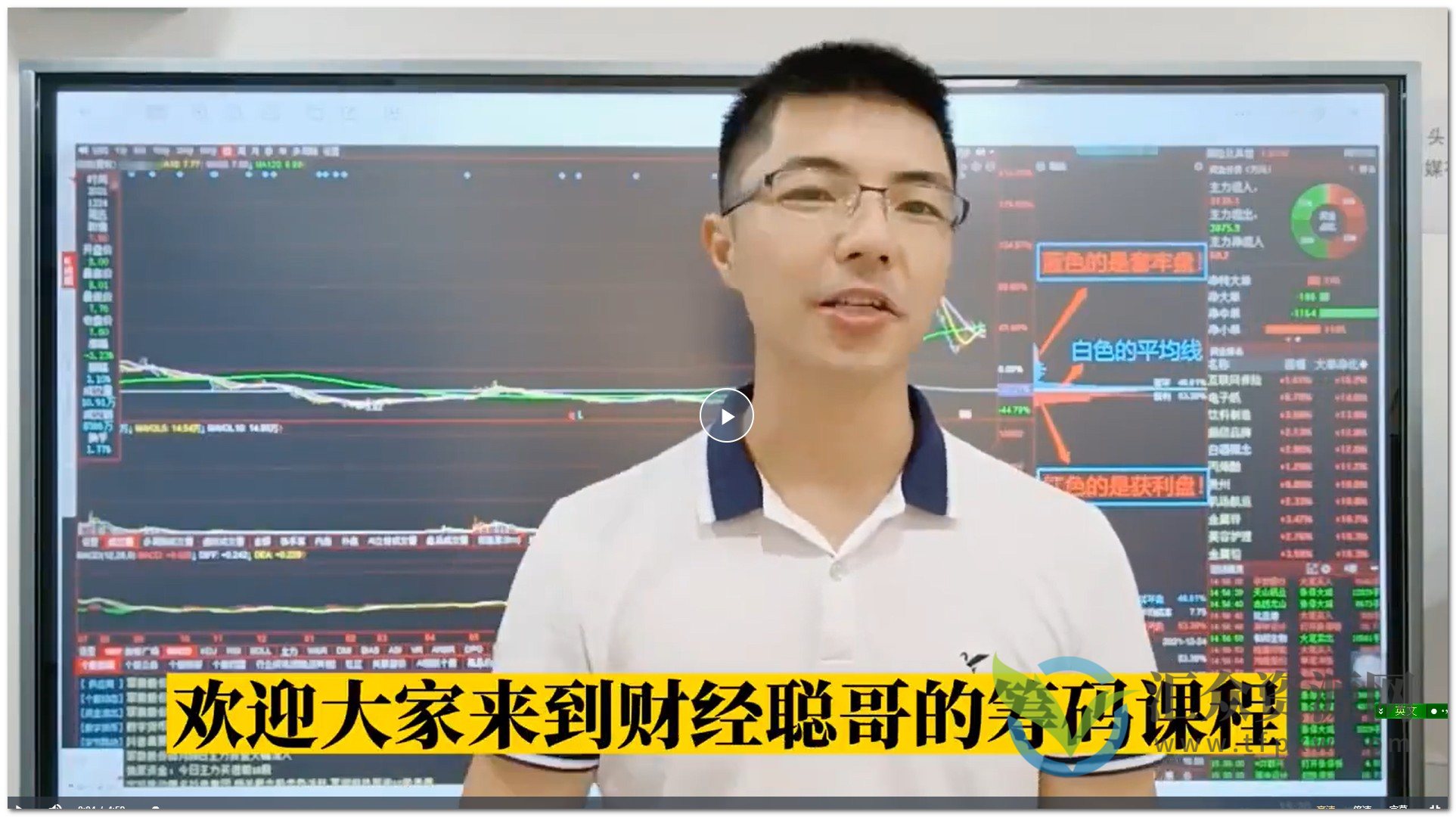 财经聪哥《筹码擒龙课》让你轻松看透主力插图