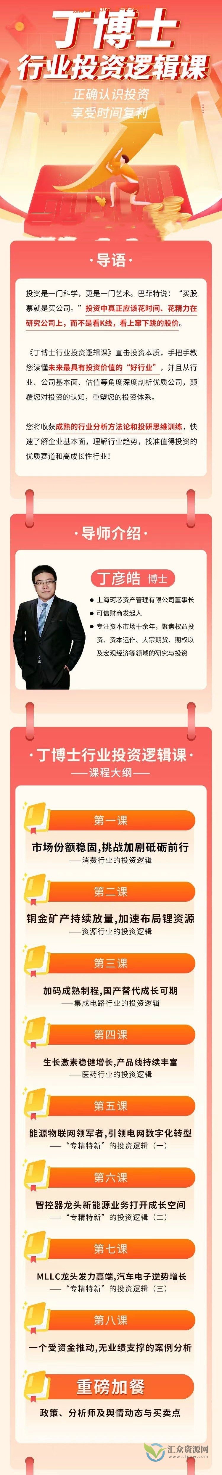 博士:丁博士行业投资逻辑课插图 博士:丁博士行业投资逻辑课插图
