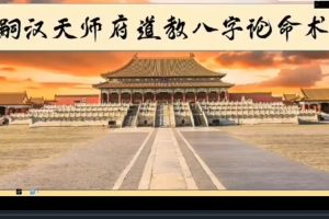 曲炜2021.6道家八字论命术