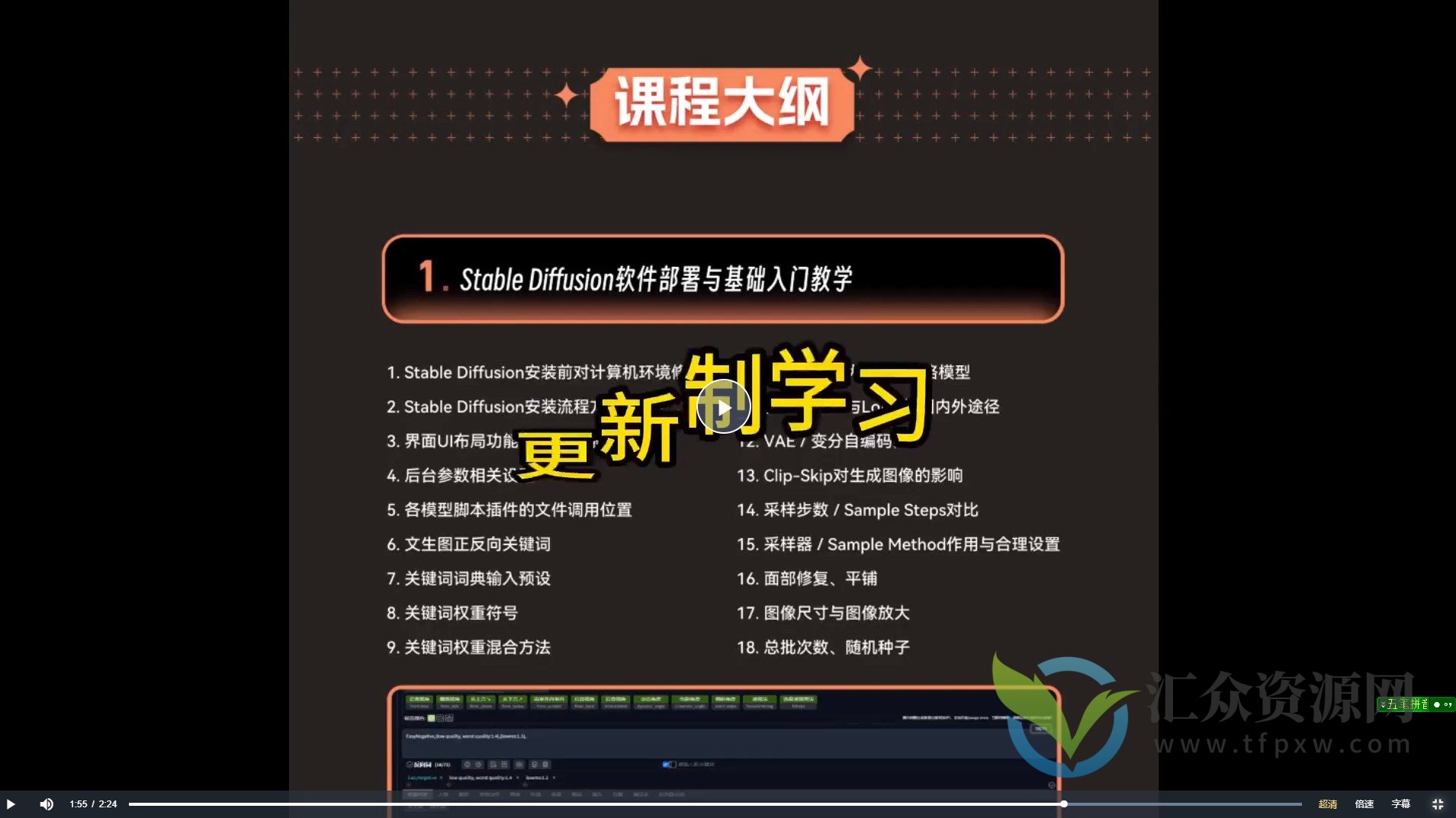 BIGD Stable Diffusion商业化训练班插图2