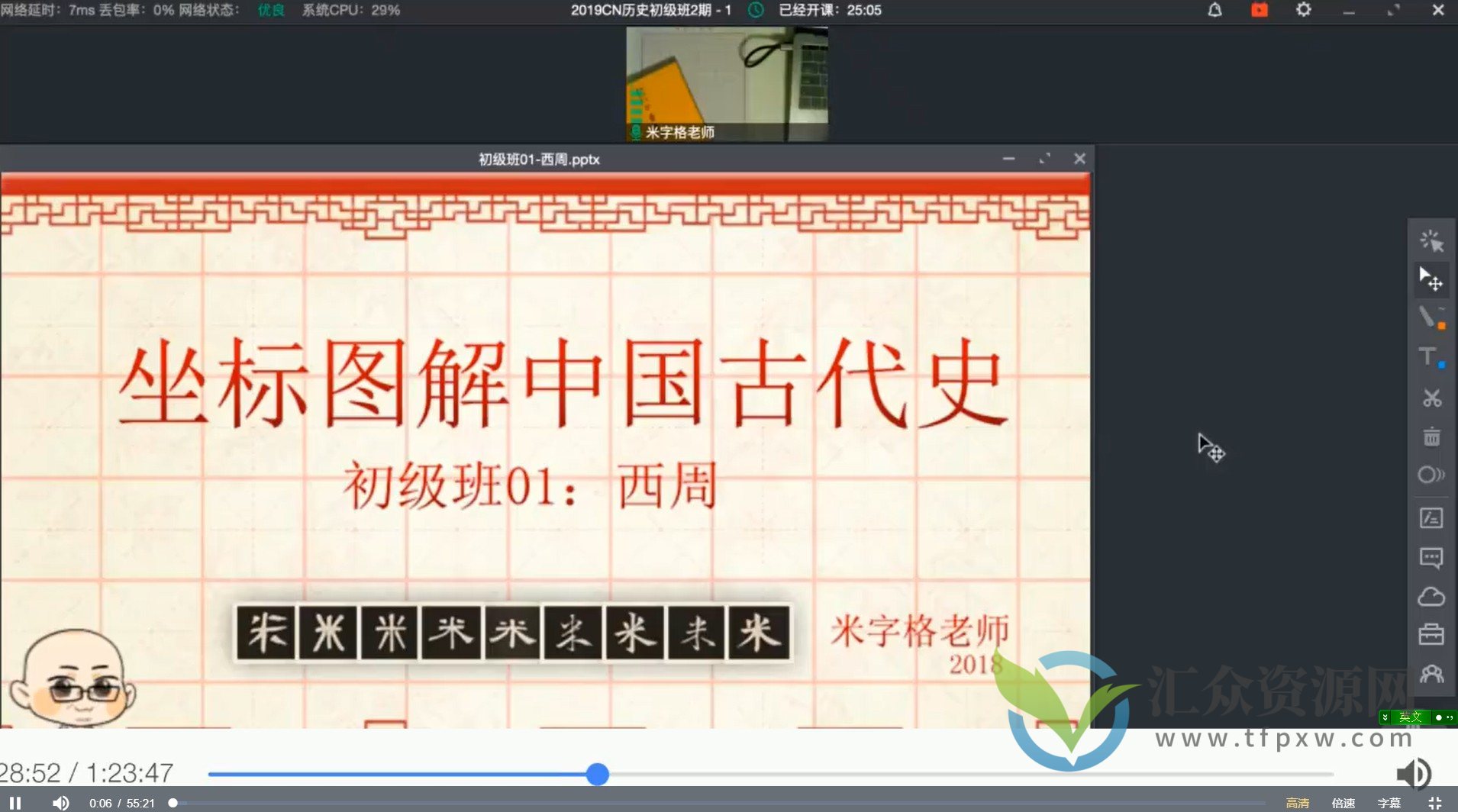 米字格老师《坐标图解中国古代史》暑期班课程插图
