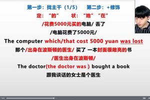 【韦哥英语】考神韦哥英语：初高阶语法＋音标＋语音精品课