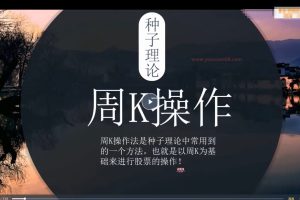 炒股入门教程实战篇-周K操作法