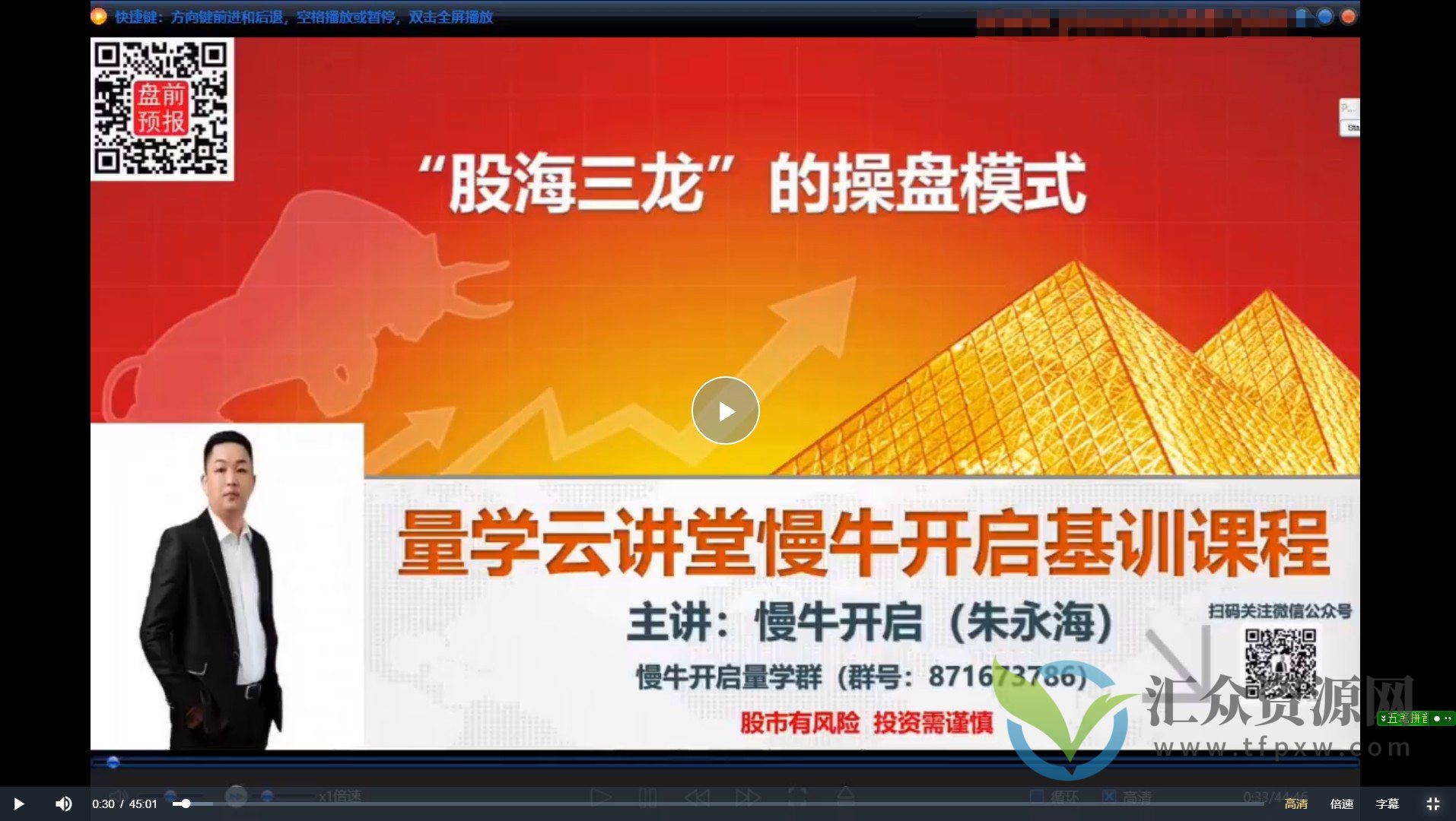 慢牛开启朱永海第39期第七段插图