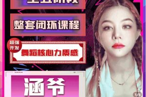 涵爷【一至五阶段】超强开发舞蹈核心力质感，整套闭环课程