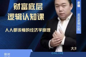 老姚的底层逻辑认知课-人人都该懂的经济学原理