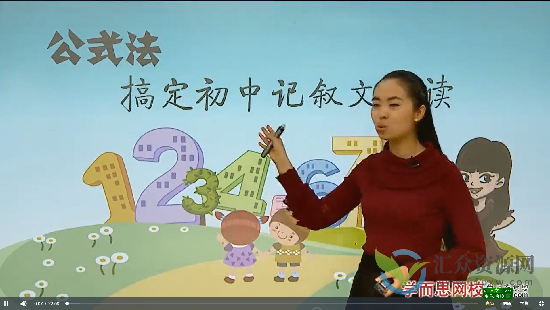 任佳-公式法搞定初中记叙文阅读插图1