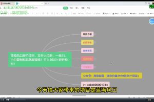 梦幻西游手游全新偏门玩法，一单35，日入3000+