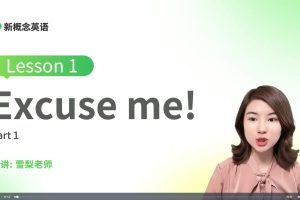 【雪梨老师】新概念第1册（视频课+讲义习题详解+ppt课件）