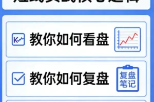 云图六哥中级课程：短线实战核心逻辑，从盯盘复盘到涨停交易技法全解析