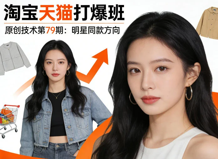 叮当会第79期淘宝天猫打爆班：揭秘明星同款爆款打造技术，助力店铺流量飙升插图