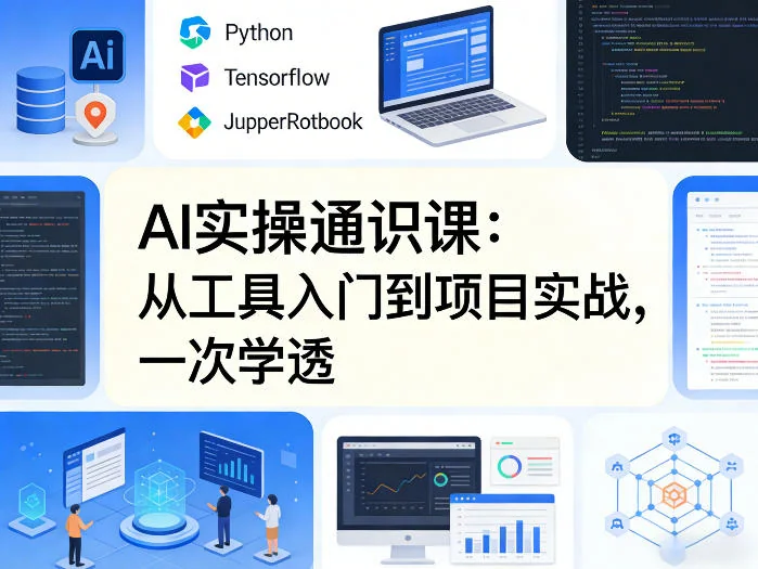 AI实操通识课：从工具入门到项目实战，一站式掌握人工智能核心技能插图