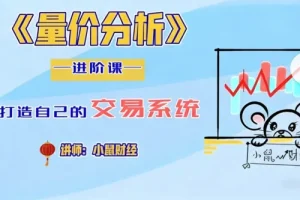 四鼠点金系统课程：6集视频详解量价分析进阶课 | 小鼠财经股票投资教学