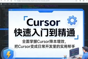 从入门到精通：全面掌握Cursor开发工具，实现降本增效的实用指南