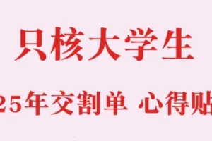 2025届核专业大学生必看：干货技巧与实战交割单合集，助你学业就业双丰收