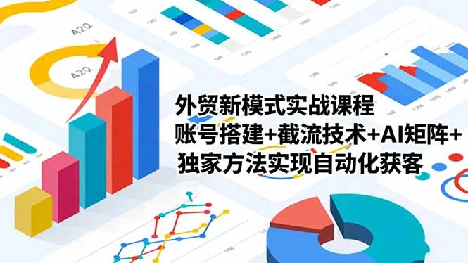 大卫老师外贸社媒获客训练营:账号搭建、AI矩阵与截流技术实战,掌握自动化获客新方法插图 大卫老师外贸社媒获客训练营:账号搭建、AI矩阵与截流技术实战,掌握自动化获客新方法插图