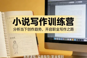 小说写作训练营：解析脱颖而出的创作技巧，开启职业写作之路