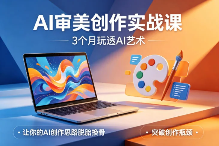 AI艺术创作实战课：3个月掌握AI审美核心，突破创作瓶颈，提升AI绘画与设计能力插图