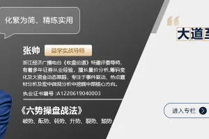 2026张帅六势操盘技术课：长虹有道实战教学与盘后解盘视频全集