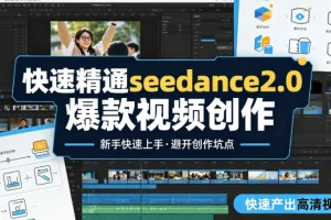 新手必看：快速精通Seedance2.0爆款视频创作指南，高清制作与避坑技巧全解析