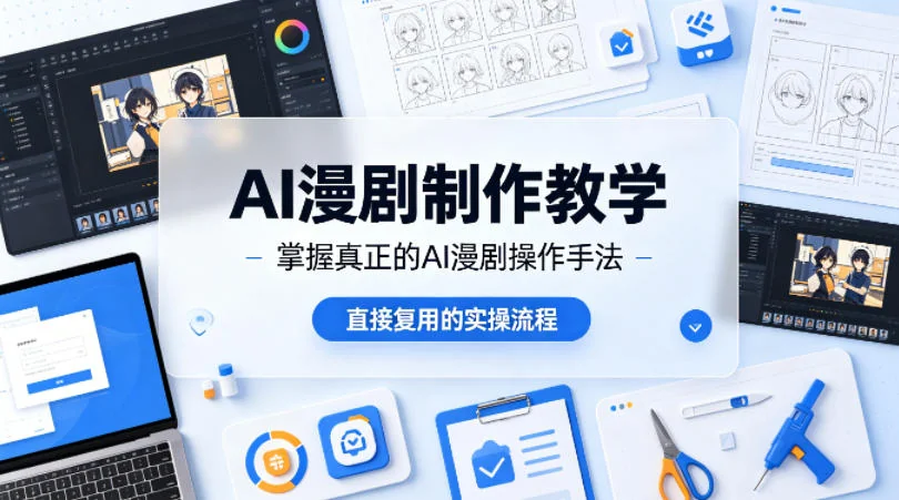 AI漫剧制作全攻略：从入门到精通的实操流程与核心技巧解析插图